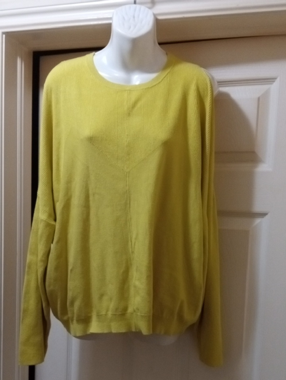 💲1⃣▶▶▶ASOS Yellow Ribbed Knit Top